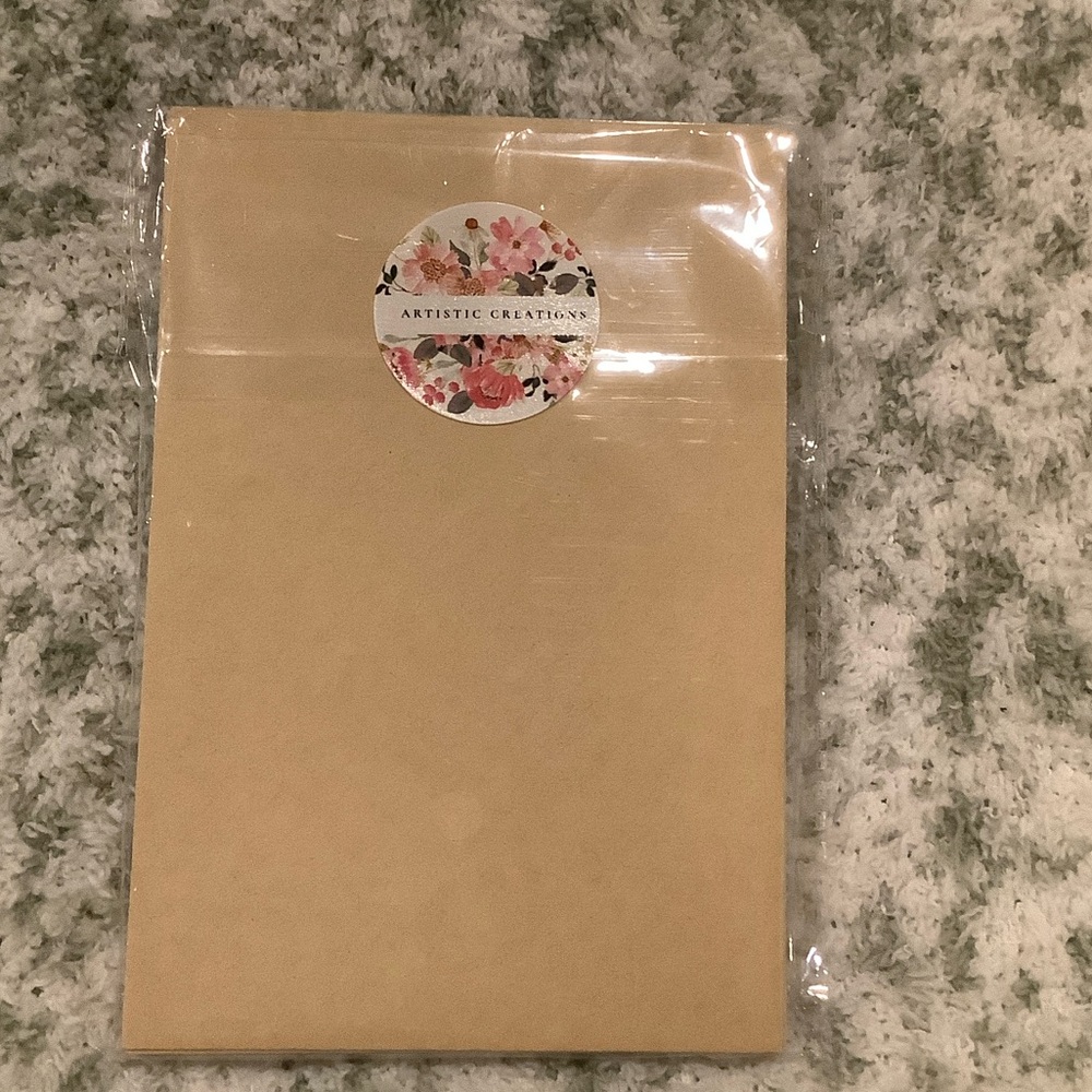 Hanging Plants Watercolor Note Cards Greeting Cards Set of 6 NWT Handcrafted - Picture 8 of 16